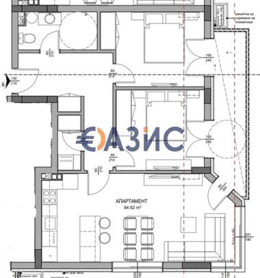 For sale - Apartment in Nessebar,  Burgas