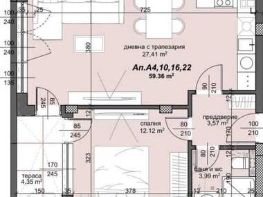 Продажа - Квартира в Тракия,  Пловдив