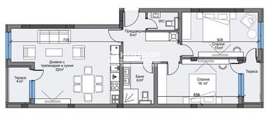 Vânzare - Apartament în Kărșiaka,  Plovdiv