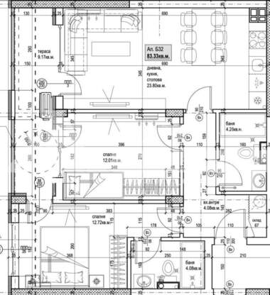Satış - Apartman olarak Kiuçuk Parij,  Plovdiv