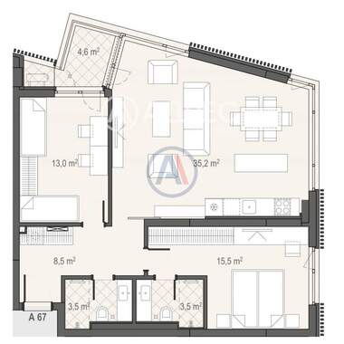 For sale - Apartment in Borovo,  Sofia