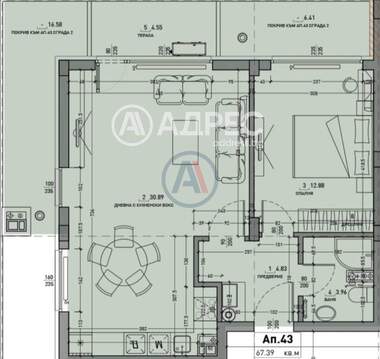 Vânzare - Apartament în Malinova Dolina,  Sofia