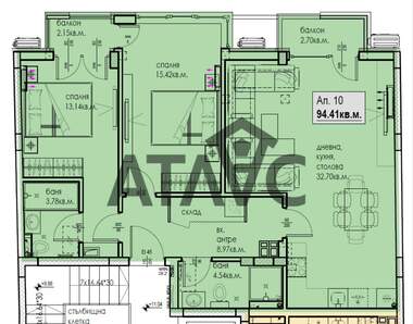 Satış - Apartman olarak Kiuçuk Parij,  Plovdiv