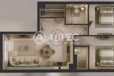 Vânzare - Apartament în Manastirski livadi-Iztok,  Sofia