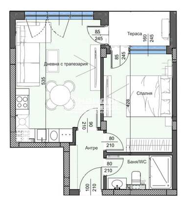 Vânzare - Apartament în Trakia,  Plovdiv