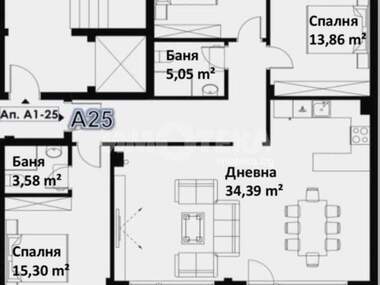 Продажа - Квартира в Кършияка,  Пловдив