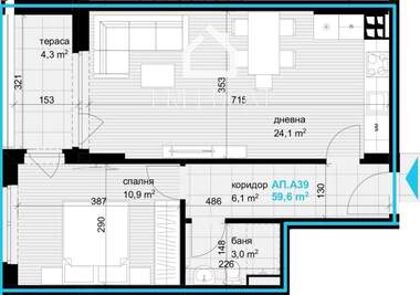 Продажа - Квартира в Аспарухово,  Варна