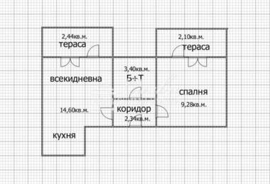 Πώληση - Διαμέρισμα σε Център,  Търговище