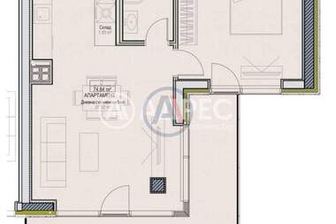 Vânzare - Apartament în Oboriștie,  Sofia