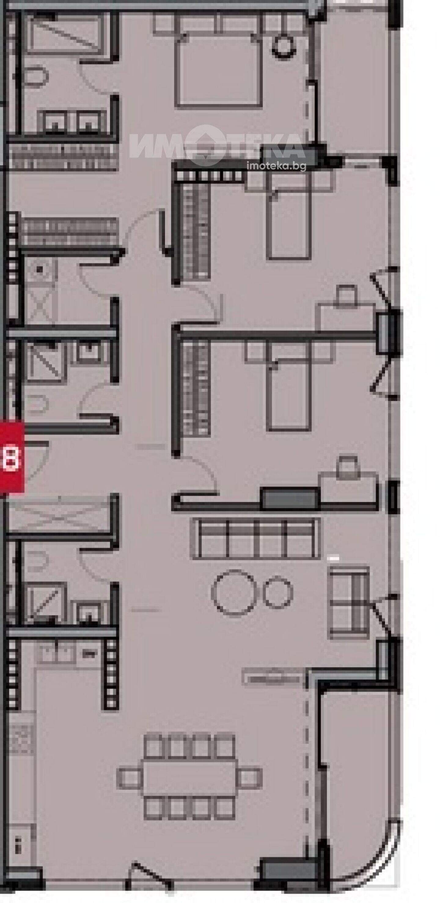 3 bedroom Apartment in Lozenets, Sofia – photo 4