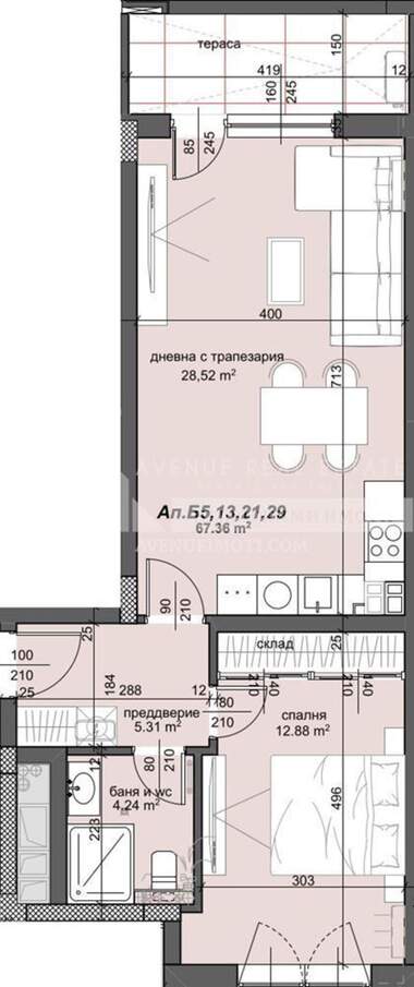 Продажба - Апартамент в Тракия,  Пловдив