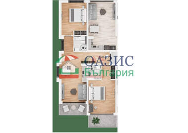 Πώληση - Διαμέρισμα σε Слънчев Бряг,  Бургас