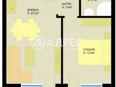 Vânzare - Apartament în Troșevo,  Varna