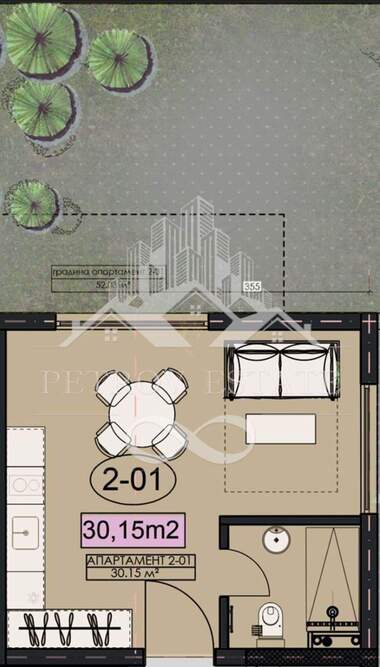 Satış - Apartman olarak Velingrad,  Pazarcik