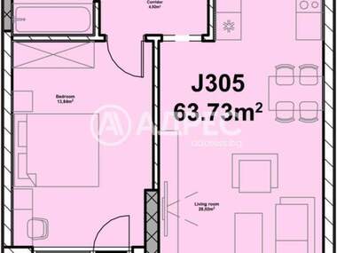 For sale - Apartment in Poligona,  Sofia
