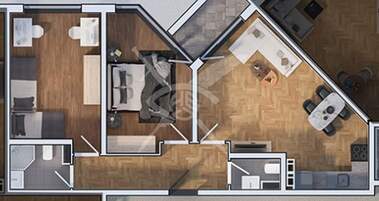 Satış - Apartman olarak Drujba-1,  Sofia