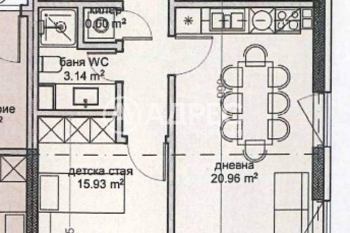 Dreizimmer Wohnung in Wladislawowo, Varna – Foto 2