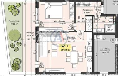 Verkauf - Wohnung in Raön Zapaden,  Plowdiw