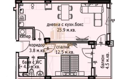 Продажа - Квартира в Кайсиева градина,  Варна