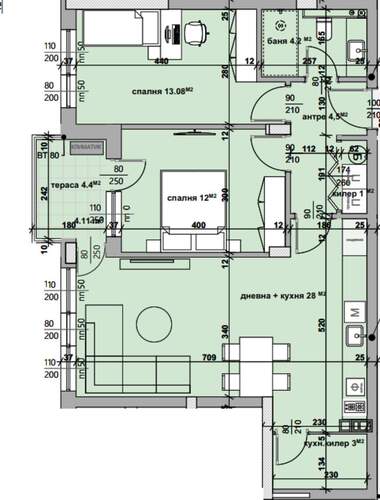 Vânzare - Apartament în Kazanski,  Stara Zagora
