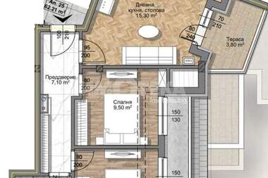 For sale - Apartment in Ovcha Kupel,  Sofia