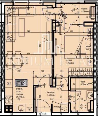 Verkauf - Wohnung in Kütschuk Parij,  Plowdiw