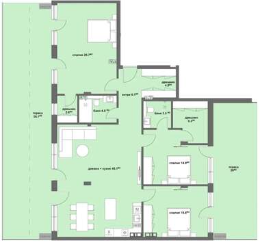 Verkauf - Wohnung in Center,  Stara Zagora