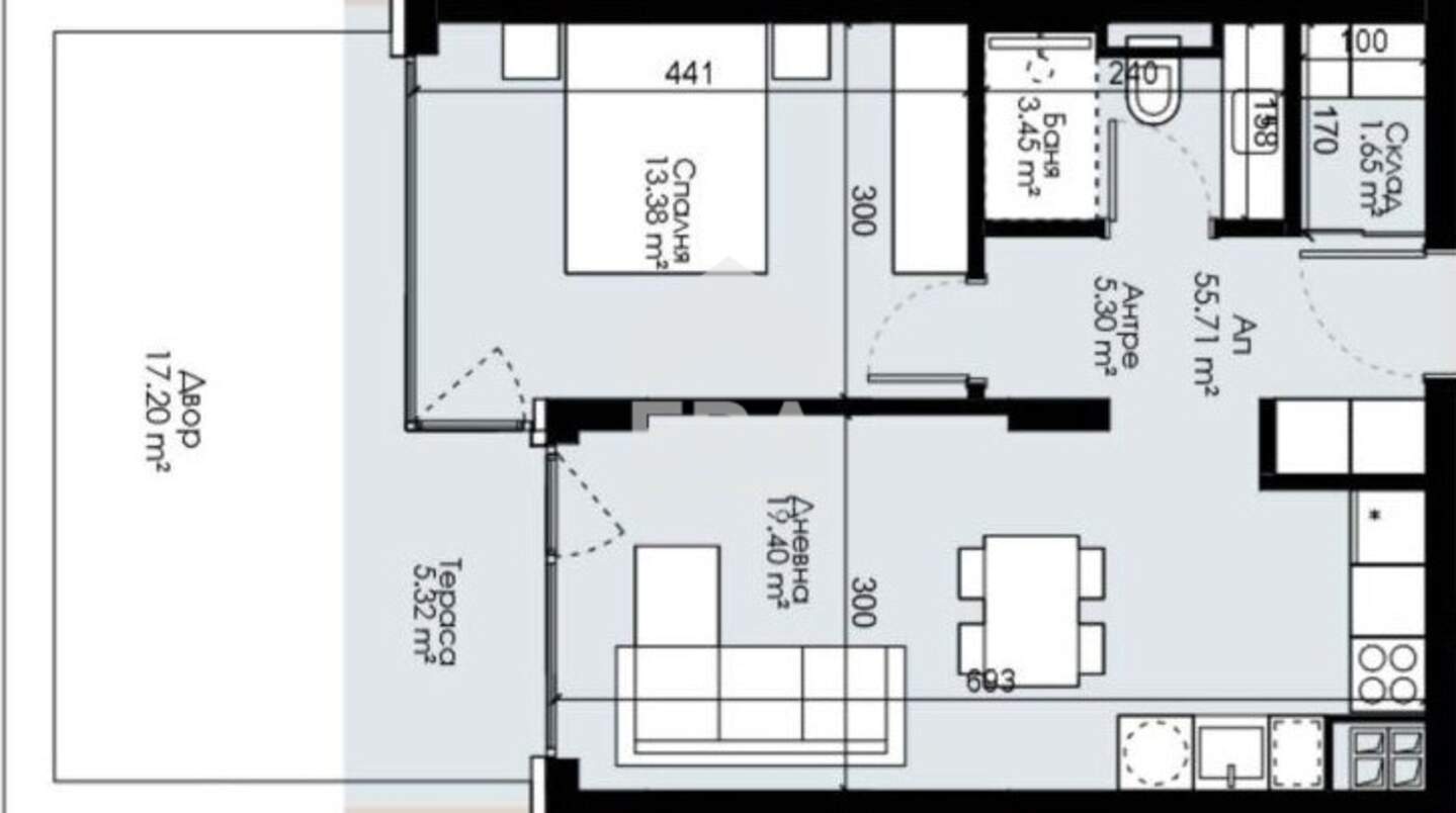 Zweizimmer Wohnung in Troschewo, Varna – Foto 9