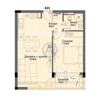 Vânzare - Apartament în SPZ Moderno Predgradie,  Sofia