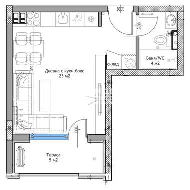 Vânzare - Apartament în Kiuceuk Parij,  Plovdiv