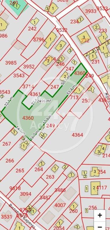For sale - For Construction in Alen mak,  Varna