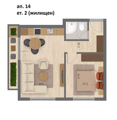 Verkauf - Wohnung in Welingrad,  Pazardjik