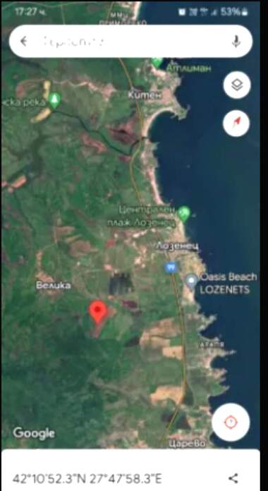 Satış - Tarım arsası olarak Carevo,  Burgas