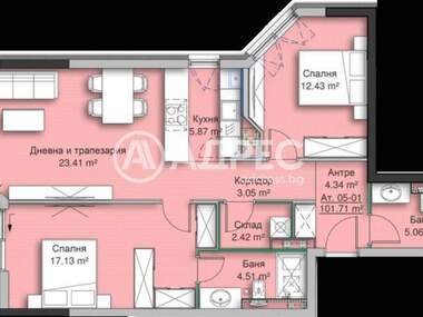 Продажа - Квартира в Кръстова вада,  София