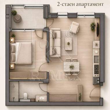 For sale - Apartment in Mladejki halm,  Plovdiv