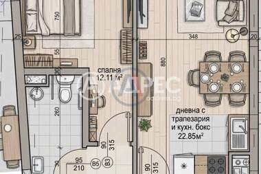 Verkauf - Wohnung in Nadejda 4,  Sovia