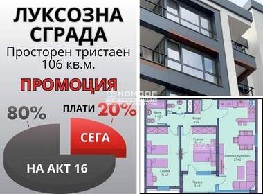 Satış - Apartman olarak Center,  Plovdiv