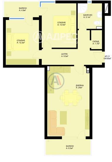 For sale - Apartment in Troshevo,  Varna