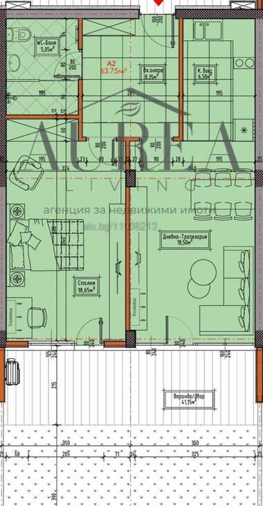 Продажа - Квартира в Кошарица,  Бургас