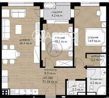 Vânzare - Apartament în Drujba-2,  Sofia