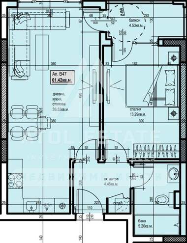 Vânzare - Apartament în Hristo Smirnenski,  Plovdiv