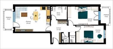 Vânzare - Apartament în Kiuceuk Parij,  Plovdiv