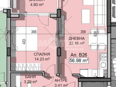 Продажа - Квартира в Манастирски ливади-Изток,  София