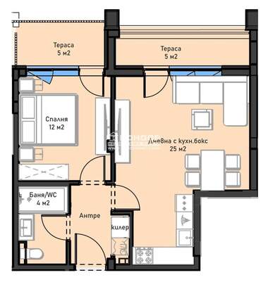 Vânzare - Apartament în Ostromila,  Plovdiv
