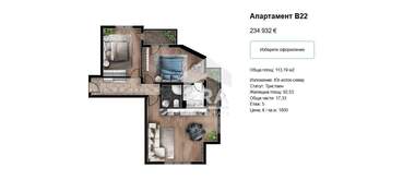 Продажба - Апартамент в Люлин-5,  София