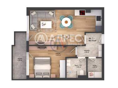 Vânzare - Apartament în Kărșiaka,  Plovdiv