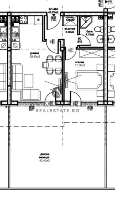 Verkauf - Wohnung in Ostromila,  Plowdiw
