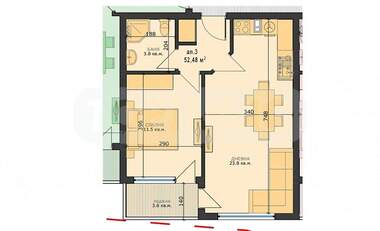 Vânzare - Apartament în Văzrajdane 4,  Varna