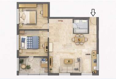 Vânzare - Apartament în Țentăr,  Pazardjik