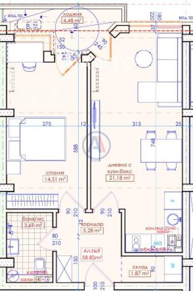 Vânzare - Apartament în Meden Rudnik,  Burgas